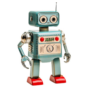 Vintage Robot Toy Vinyl Car Decal Sticker – Waterproof & UV-Resistant 4.0" Vintage Robot Toy Vinyl Car Decal Sticker – Waterproof & UV-Resistant 4.0"