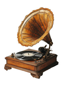 Vintage Wooden Record Player Vinyl Car Decal Sticker – Waterproof & UV-Resistant 4.0" Vintage Wooden Record Player Vinyl Car Decal Sticker – Waterproof & UV-Resistant 4.0"