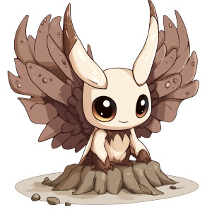 Winged Mud Mephit Token Vinyl Car Decal Sticker – Waterproof & UV-Resistant 4.0"