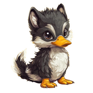 Wolf Duck Cute Vinyl Car Decal Sticker – Waterproof & UV-Resistant 4.0" Wolf Duck Cute Vinyl Car Decal Sticker – Waterproof & UV-Resistant 4.0"