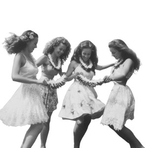 Women Hula Dance Maui Vinyl Car Decal Sticker – Waterproof & UV-Resistant 4.0"