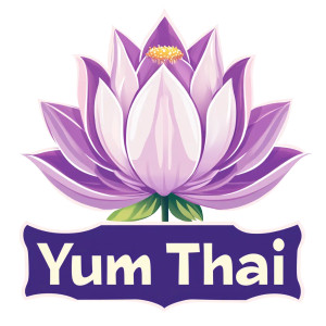 Yum Thai Logo Vinyl Car Decal Sticker – Waterproof & UV-Resistant 4.0"
