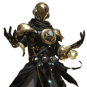 Zenyatta Gothic Monk Orbs Vinyl Car Decal Sticker – Waterproof & UV-Resistant 4.0"