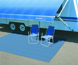 Carefree RV Patio Mat 182072 Dura-Mat; 8 Foot x 20 Foot; Brown; Woven Bonded Vinyl; Non-Reversible Fabric; With Grommets; With Storage Bag Carefree RV Patio Mat 182072 Dura-Mat; 8 Foot x 20 Foot; Brown; Woven Bonded Vinyl; Non-Reversible Fabric; With Grommets; With Storage Bag
