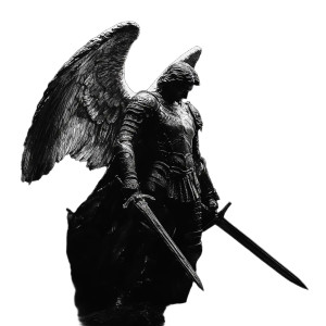 St. Michael Wallpaper Vinyl Car Decal Sticker – Waterproof & UV-Resistant 8"