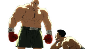 Anime Boxer Victory Vinyl Car Decal Sticker – Waterproof & UV-Resistant 8"