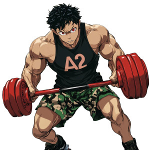 Manga Bodybuilder Training Vinyl Car Decal Sticker – Waterproof & UV-Resistant 8" Manga Bodybuilder Training Vinyl Car Decal Sticker – Waterproof & UV-Resistant 8"