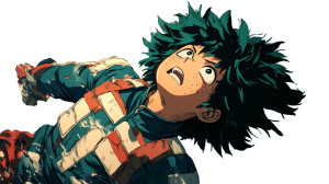 Deku Vs All Might Vinyl Car Decal Sticker – Waterproof & UV-Resistant 8"