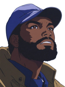 Retro Anime Royalty Vinyl Car Decal Sticker – Waterproof & UV-Resistant 8"