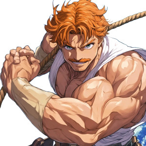 Escanor Vinyl Car Decal Sticker – Waterproof & UV-Resistant 8"