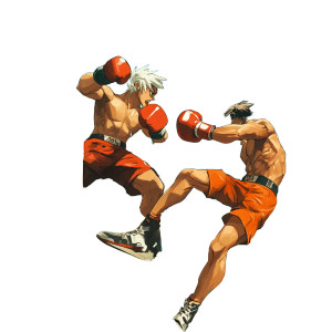 Boxing Cardboard Boxes Vinyl Car Decal Sticker – Waterproof & UV-Resistant 8"