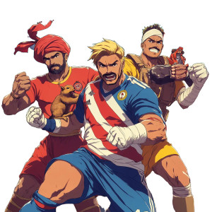 Epic Soccer Showdown Vinyl Car Decal Sticker – Waterproof & UV-Resistant 8"