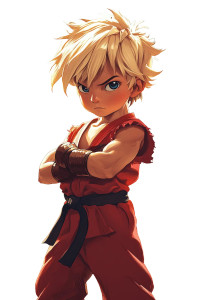 Young Ken Drawing Vinyl Car Decal Sticker – Waterproof & UV-Resistant 8"