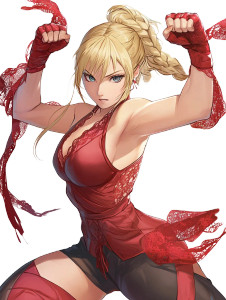 Blonde Warrior Artgerm Vinyl Car Decal Sticker – Waterproof & UV-Resistant 8"