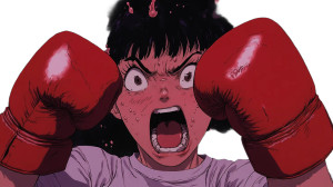 Anime Fight Girl Vinyl Car Decal Sticker – Waterproof & UV-Resistant 8" Anime Fight Girl Vinyl Car Decal Sticker – Waterproof & UV-Resistant 8"