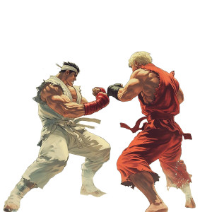 Street Fighter Duel Vinyl Car Decal Sticker – Waterproof & UV-Resistant 8" Street Fighter Duel Vinyl Car Decal Sticker – Waterproof & UV-Resistant 8"