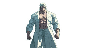 Giga Chad Doctor Vinyl Car Decal Sticker – Waterproof & UV-Resistant 8"