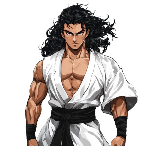 Rugged Anime Brawler Vinyl Car Decal Sticker – Waterproof & UV-Resistant 8" Rugged Anime Brawler Vinyl Car Decal Sticker – Waterproof & UV-Resistant 8"