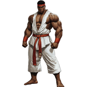 African Street Fighter V2 Vinyl Car Decal Sticker – Waterproof & UV-Resistant 8" African Street Fighter V2 Vinyl Car Decal Sticker – Waterproof & UV-Resistant 8"