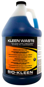 Bio-Kleen Waste Holding Tank Treatment M01709 Kleen Waste; Without Formaldehyde; With Deodorant; Lubricates Valves And Components; 1 Gallon; Single Bio-Kleen Waste Holding Tank Treatment M01709 Kleen Waste; Without Formaldehyde; With Deodorant; Lubricates Valves And Components; 1 Gallon; Single