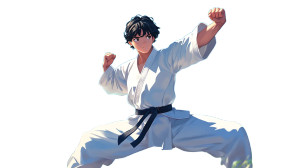 Anime Martial Arts Vinyl Car Decal Sticker – Waterproof & UV-Resistant 8" Anime Martial Arts Vinyl Car Decal Sticker – Waterproof & UV-Resistant 8"