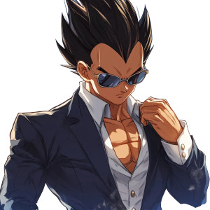 Arrogant Vegeta Vinyl Car Decal Sticker – Waterproof & UV-Resistant 8" Arrogant Vegeta Vinyl Car Decal Sticker – Waterproof & UV-Resistant 8"