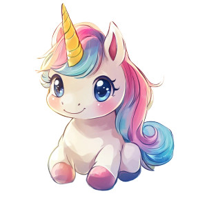 Kawaii Unicorn Vinyl Car Decal Sticker – Waterproof & UV-Resistant 8" Kawaii Unicorn Vinyl Car Decal Sticker – Waterproof & UV-Resistant 8"