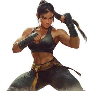 Warrior Martial Artist Vinyl Car Decal Sticker – Waterproof & UV-Resistant 8" Warrior Martial Artist Vinyl Car Decal Sticker – Waterproof & UV-Resistant 8"