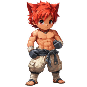 Chibi Boxer Vinyl Car Decal Sticker – Waterproof & UV-Resistant 8" Chibi Boxer Vinyl Car Decal Sticker – Waterproof & UV-Resistant 8"