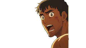 Ghibli Gladiator Gaze V2 Vinyl Car Decal Sticker – Waterproof & UV-Resistant 8"