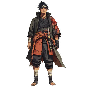 Yamato Naruto Vinyl Car Decal Sticker – Waterproof & UV-Resistant 8"