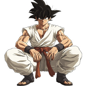 Goku Gojo Merge V3 Vinyl Car Decal Sticker – Waterproof & UV-Resistant 8"