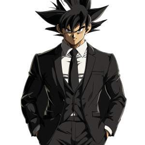 Goku In Suit V2 Vinyl Car Decal Sticker – Waterproof & UV-Resistant 8" Goku In Suit V2 Vinyl Car Decal Sticker – Waterproof & UV-Resistant 8"