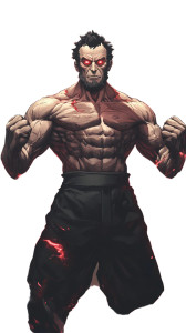 Anime Lincoln Powering Vinyl Car Decal Sticker – Waterproof & UV-Resistant 8"