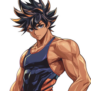 Yusei Fudo Vinyl Car Decal Sticker – Waterproof & UV-Resistant 8" Yusei Fudo Vinyl Car Decal Sticker – Waterproof & UV-Resistant 8"
