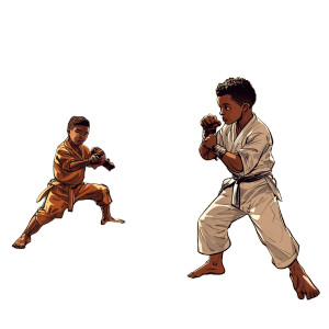 Martial Arts Training Vinyl Car Decal Sticker – Waterproof & UV-Resistant 8" Martial Arts Training Vinyl Car Decal Sticker – Waterproof & UV-Resistant 8"