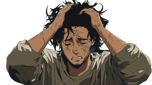 Prison Manga Man Vinyl Car Decal Sticker – Waterproof & UV-Resistant 8"