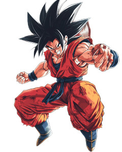 Super Saiyan 4 Goku Vinyl Car Decal Sticker – Waterproof & UV-Resistant 8"