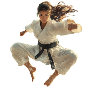 Taekwondo Kick V2 Vinyl Car Decal Sticker – Waterproof & UV-Resistant 8" Taekwondo Kick V2 Vinyl Car Decal Sticker – Waterproof & UV-Resistant 8"