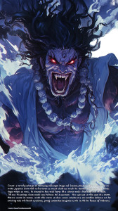 Terrifying Susanoo Roar Vinyl Car Decal Sticker – Waterproof & UV-Resistant 8"