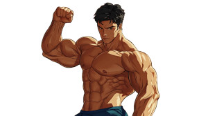 Anime Temple Workout V2 Vinyl Car Decal Sticker – Waterproof & UV-Resistant 8"