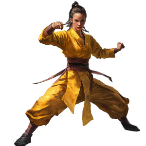 Monk Kata Stance Vinyl Car Decal Sticker – Waterproof & UV-Resistant 8" Monk Kata Stance Vinyl Car Decal Sticker – Waterproof & UV-Resistant 8"