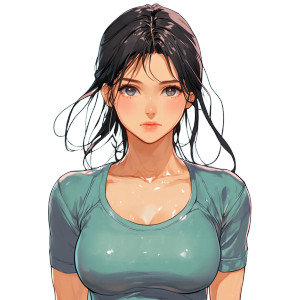 Anime Exercising Woman V2 Vinyl Car Decal Sticker – Waterproof & UV-Resistant 8" Anime Exercising Woman V2 Vinyl Car Decal Sticker – Waterproof & UV-Resistant 8"