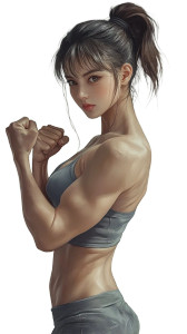 Martial Arts Girl V6 Vinyl Car Decal Sticker – Waterproof & UV-Resistant 8" Martial Arts Girl V6 Vinyl Car Decal Sticker – Waterproof & UV-Resistant 8"