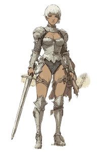 D&D Character Portrait Vinyl Car Decal Sticker – Waterproof & UV-Resistant 8"