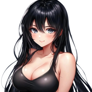 Anime-Style Girl V10 Vinyl Car Decal Sticker – Waterproof & UV-Resistant 8"