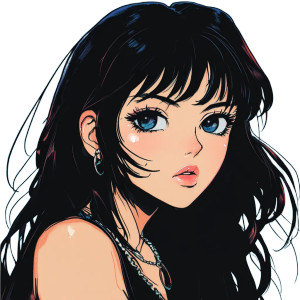 80S Anime Girl Vinyl Car Decal Sticker – Waterproof & UV-Resistant 8" 80S Anime Girl Vinyl Car Decal Sticker – Waterproof & UV-Resistant 8"