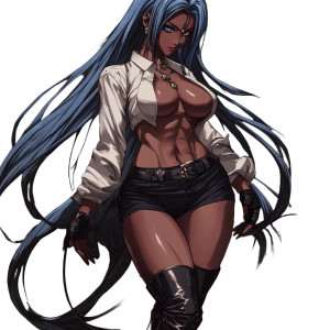 Indian Woman Sprite Vinyl Car Decal Sticker – Waterproof & UV-Resistant 8"