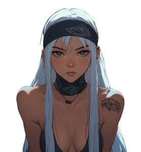 Anime Girl Close-Up Vinyl Car Decal Sticker – Waterproof & UV-Resistant 8" Anime Girl Close-Up Vinyl Car Decal Sticker – Waterproof & UV-Resistant 8"
