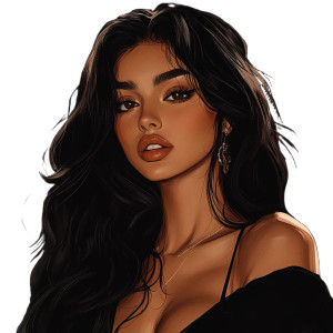 Anime Latina Beauty V2 Vinyl Car Decal Sticker – Waterproof & UV-Resistant 8" Anime Latina Beauty V2 Vinyl Car Decal Sticker – Waterproof & UV-Resistant 8"